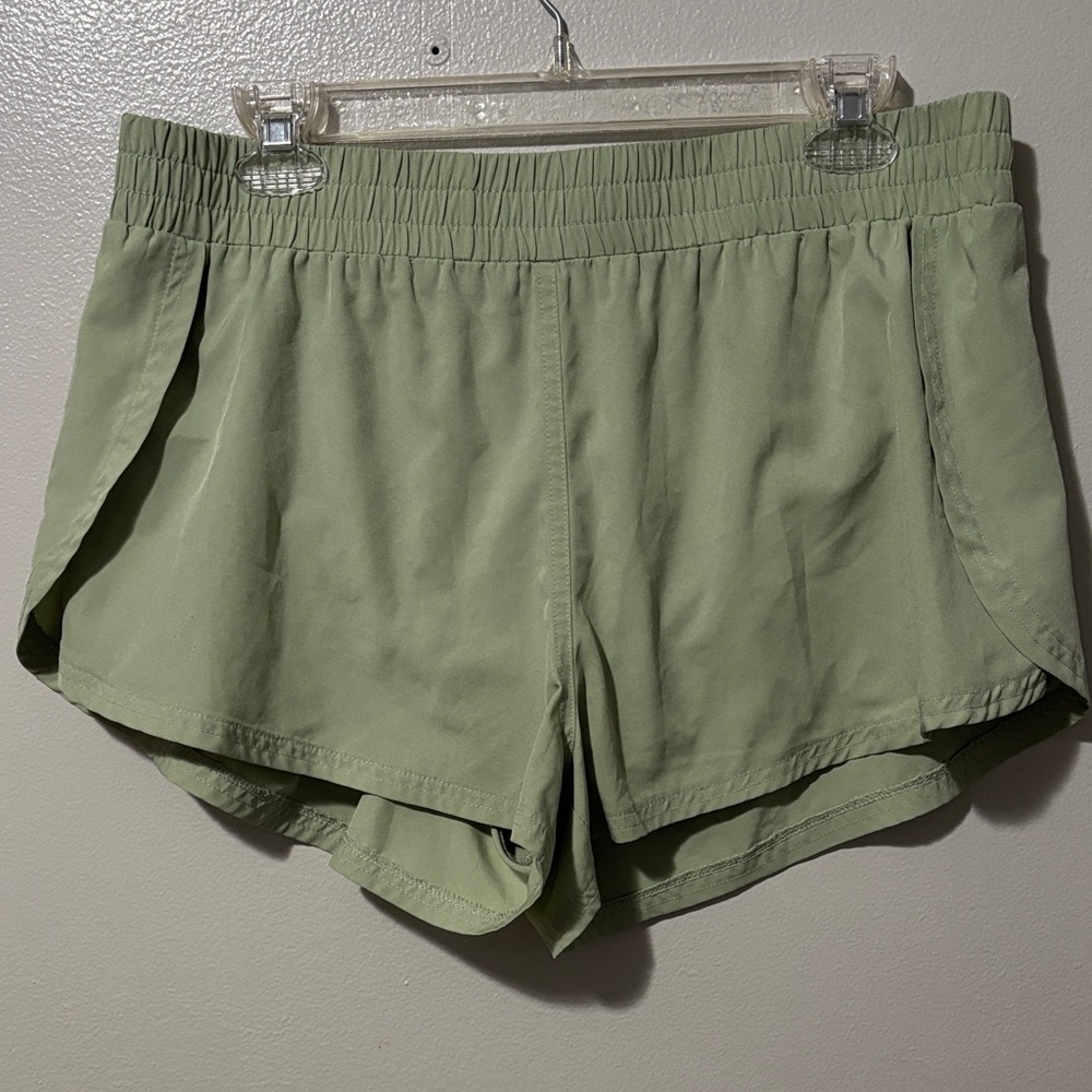Sage Green Women's Athletic Shorts
